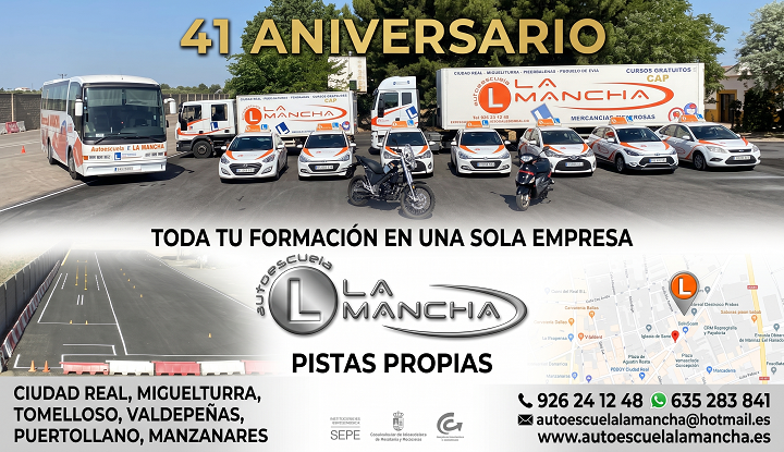 41 Aniversario Autoescuela La Mancha
